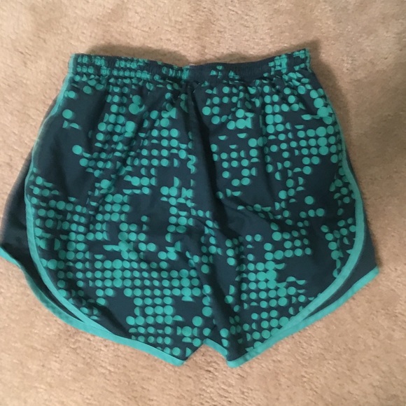 Teal printed Nike Tempo shorts - Picture 3 of 3